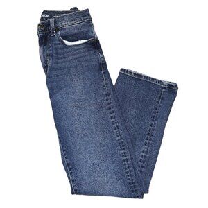 Amazon Essentials Bootcut Straight Jeans 29W X 34L Womens Blue Denim Stretch